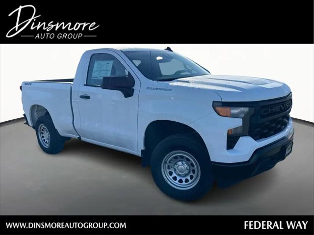 2026 Chevrolet Silverado 1500 4WD Regular Cab Standard Bed WT for sale in Federal Way, WA