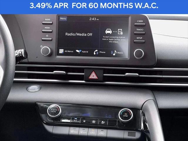 2026 Hyundai Elantra Hybrid Blue