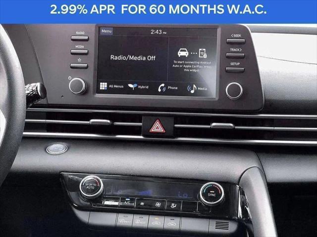 2026 Hyundai Elantra Hybrid Blue