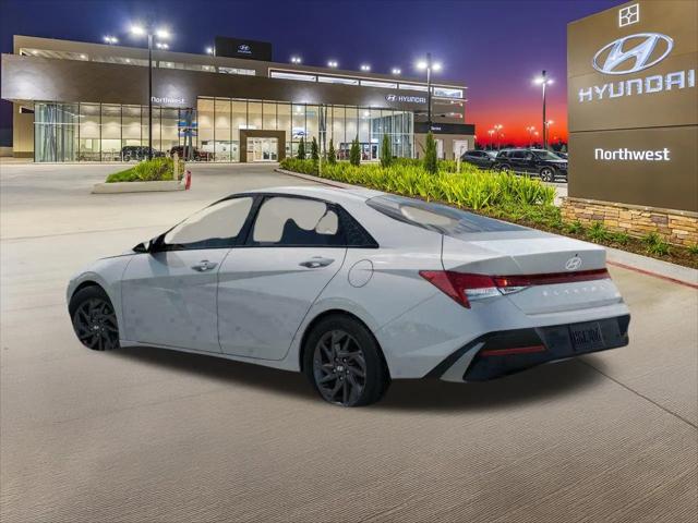 2026 Hyundai Elantra Hybrid Blue