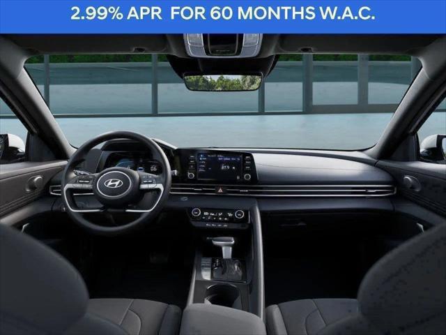 2026 Hyundai Elantra Hybrid Blue
