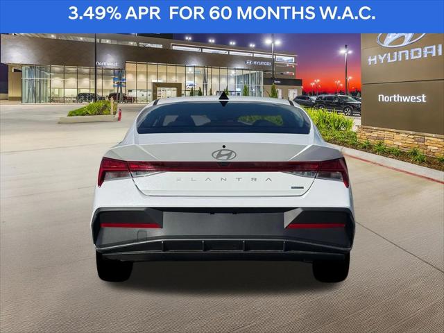 2026 Hyundai Elantra Hybrid Blue