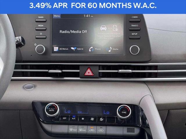 2026 Hyundai Elantra Hybrid Blue