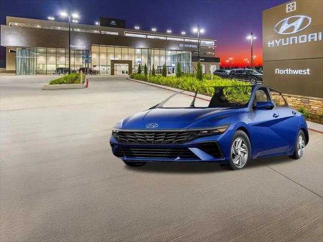 2026 Hyundai Elantra Hybrid Blue