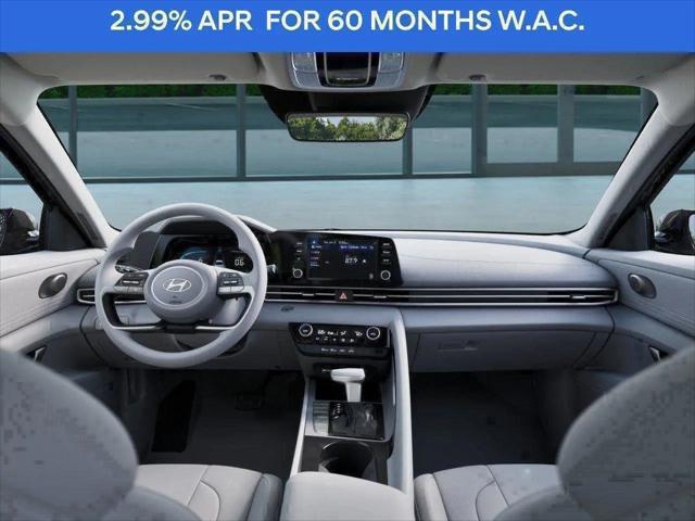 2026 Hyundai Elantra Hybrid Blue
