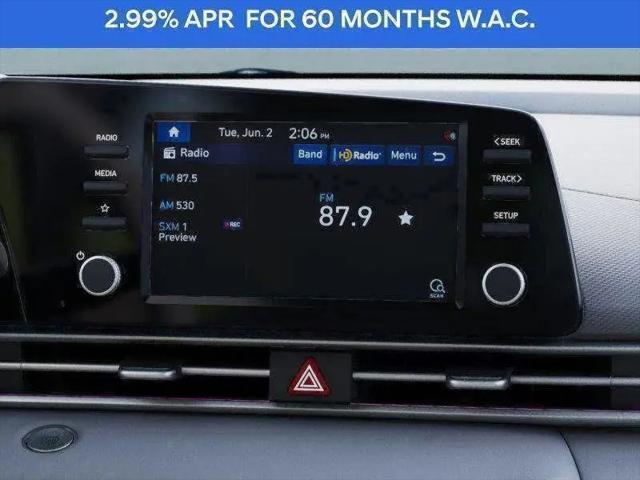 2026 Hyundai Elantra Hybrid Blue