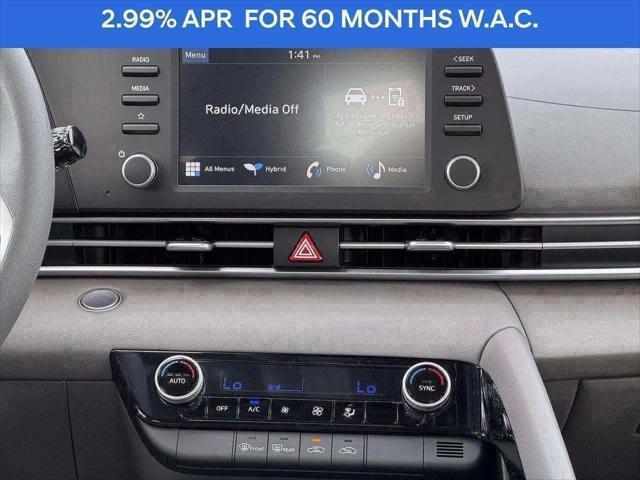 2026 Hyundai Elantra Hybrid Blue