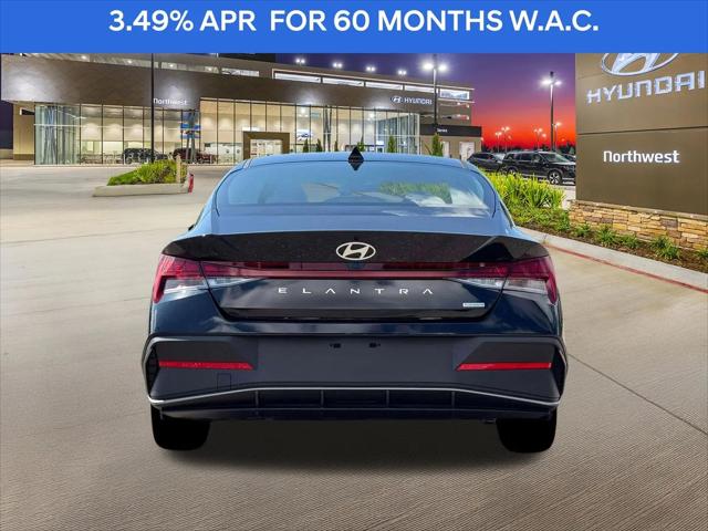 2026 Hyundai Elantra Hybrid Blue