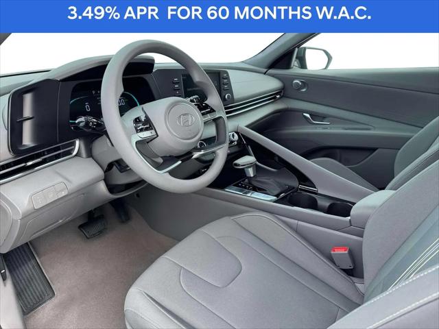 2026 Hyundai Elantra Hybrid Blue
