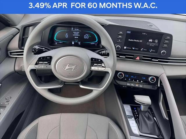 2026 Hyundai Elantra Hybrid Blue