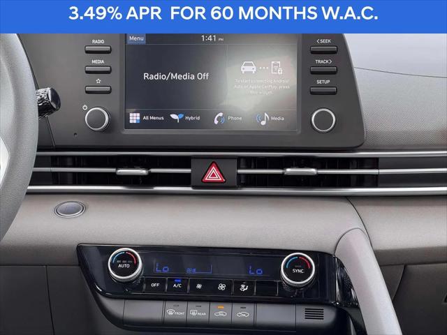 2026 Hyundai Elantra Hybrid Blue