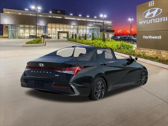 2026 Hyundai Elantra Hybrid Blue