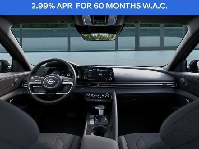 2026 Hyundai Elantra Hybrid Blue