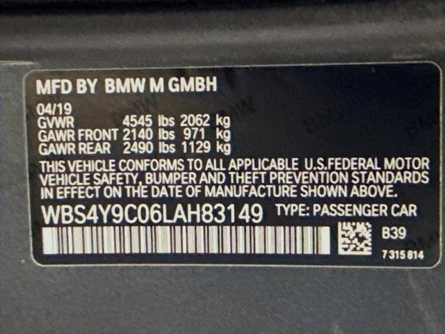 2020 BMW M4 Standard