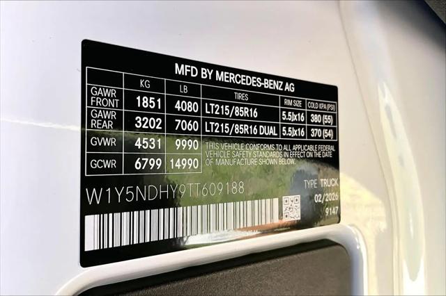 2026 Mercedes-Benz Sprinter 3500 High Roof 4-Cyl Diesel HO
