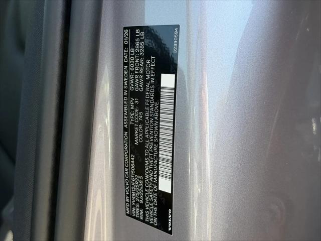 2026 Volvo XC90 Ultra, B5 AWD Gas (mild hybrid), Gasoline, Bright, 6 Seats