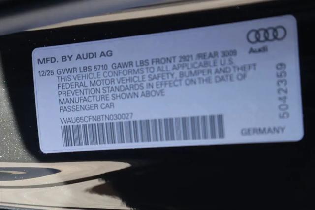 2026 Audi A6 Prestige quattro S tronic