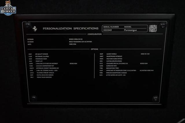 2025 Ferrari Purosangue Standard