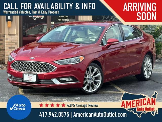 2017 Ford Fusion Platinum for sale in Nixa, MO
