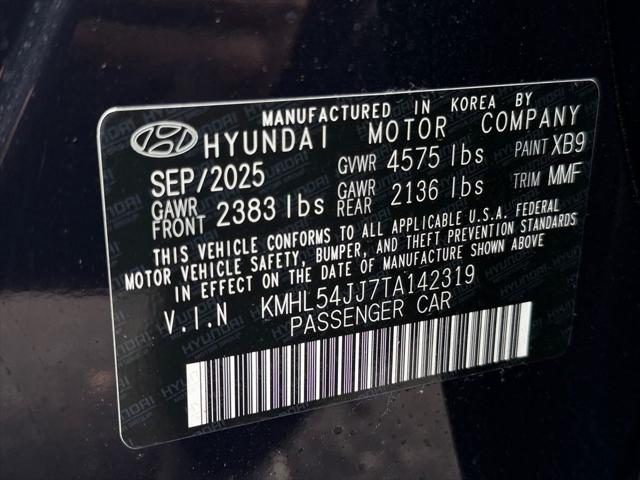 2026 Hyundai Sonata Hybrid Limited