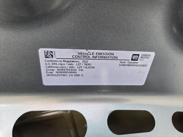 2022 Chevrolet Traverse AWD 2FL Cloth