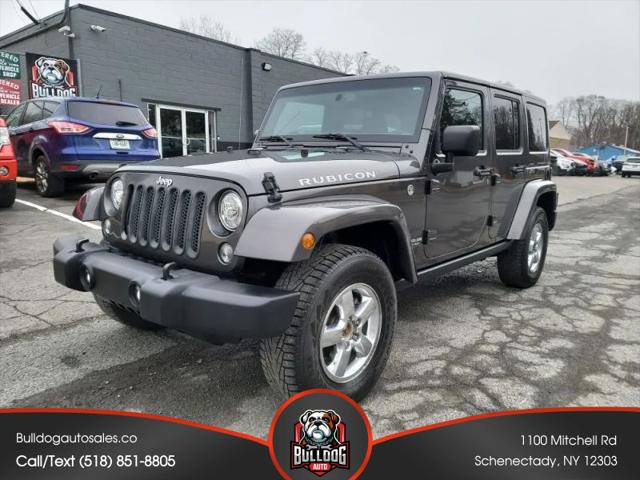 2017 Jeep Wrangler Unlimited Rubicon 4x4 for sale in Schenectady, NY