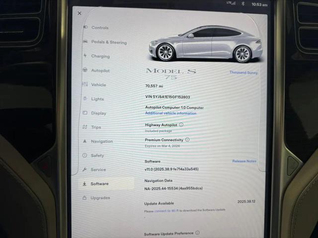 2016 Tesla Model S 75
