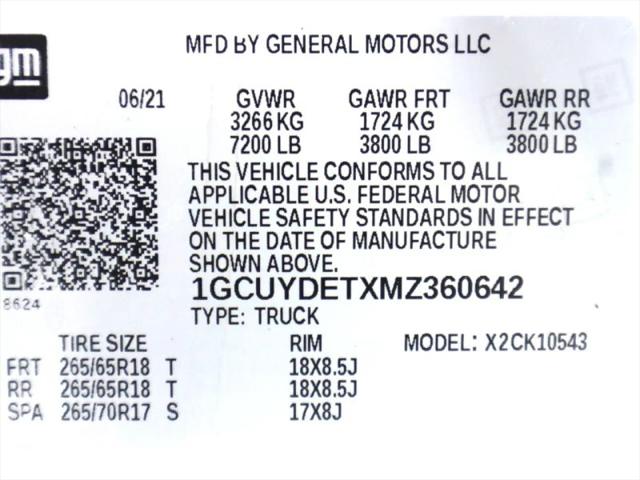 2021 Chevrolet Silverado 1500 4WD Crew Cab Short Bed LT