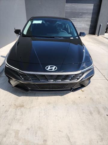 2026 Hyundai Elantra Hybrid Blue