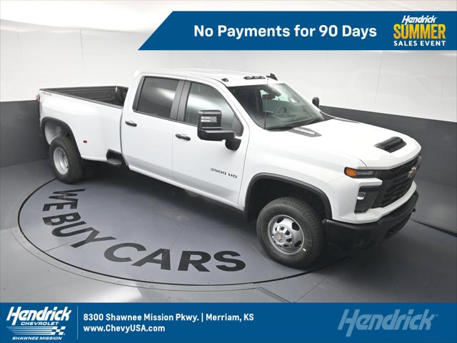 2026 Chevrolet Silverado 3500HD Crew Cab, Long Bed, WT Dual Rear Wheel, RWD for sale in Merriam, KS