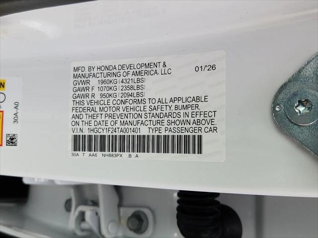 2026 Honda Accord Sedan LX