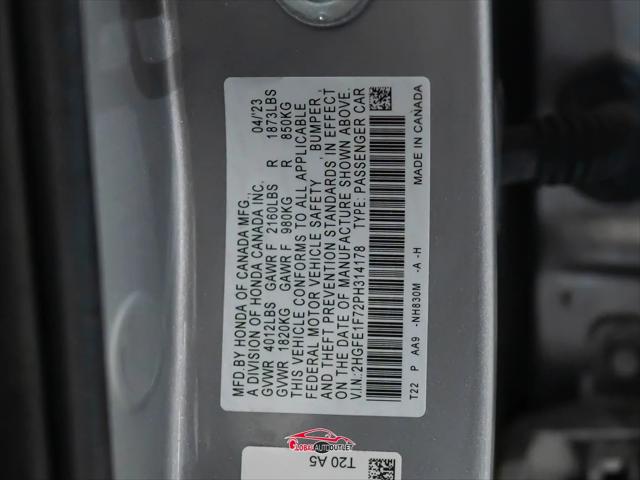 2023 Honda Civic EX w/o BSI