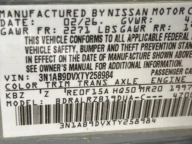 2026 Nissan Sentra SR