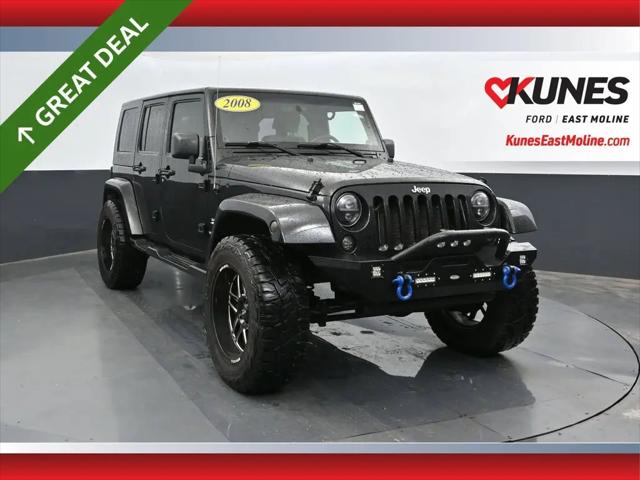 2008 Jeep Wrangler Unlimited Sahara for sale in East Moline, IL