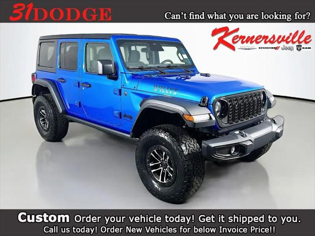 2026 Jeep Wrangler 4-Door Willys 4x4 for sale in Kernersville, NC