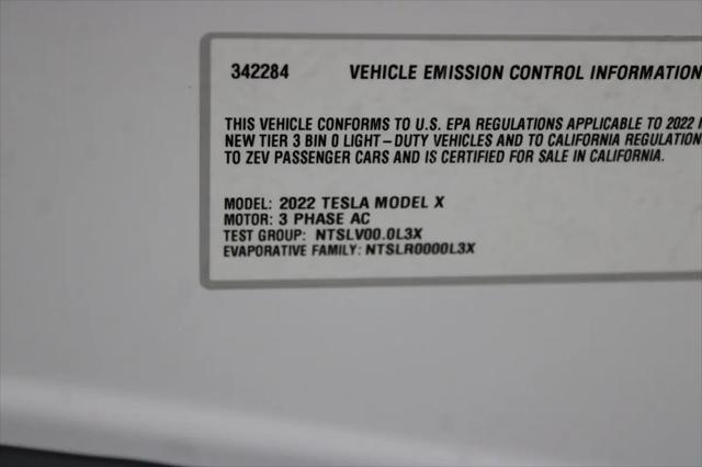 2022 Tesla Model X Plaid Tri Motor All-Wheel Drive