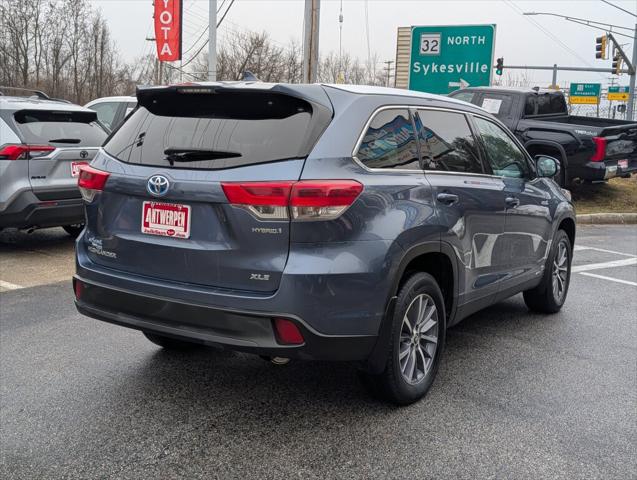 2019 Toyota Highlander Hybrid XLE