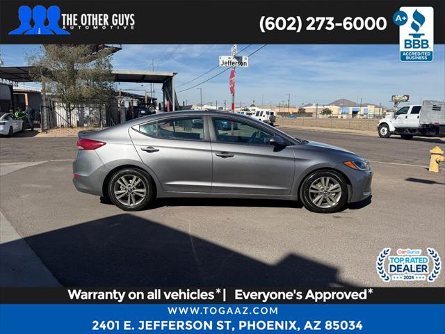 2018 Hyundai Elantra Value Edition