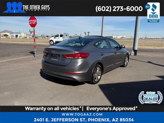 2018 Hyundai Elantra Value Edition