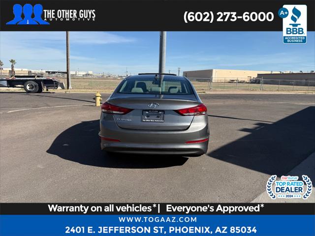 2018 Hyundai Elantra Value Edition