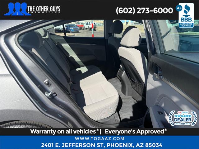 2018 Hyundai Elantra Value Edition