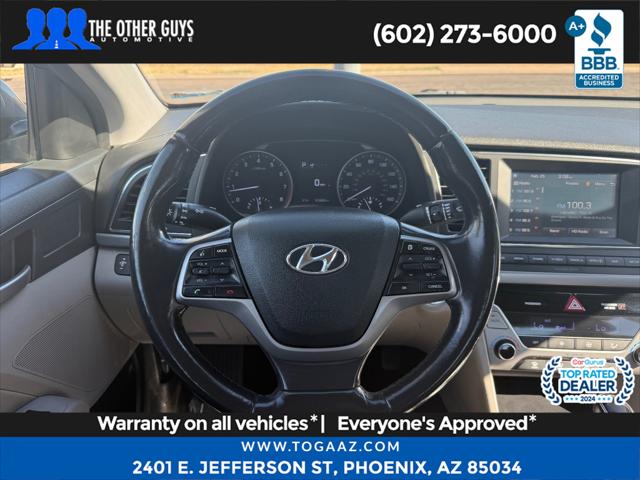 2018 Hyundai Elantra Value Edition