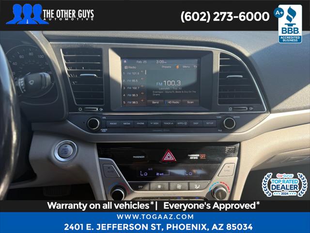 2018 Hyundai Elantra Value Edition