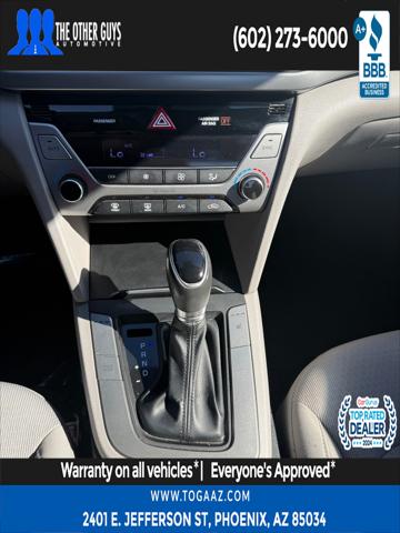2018 Hyundai Elantra Value Edition