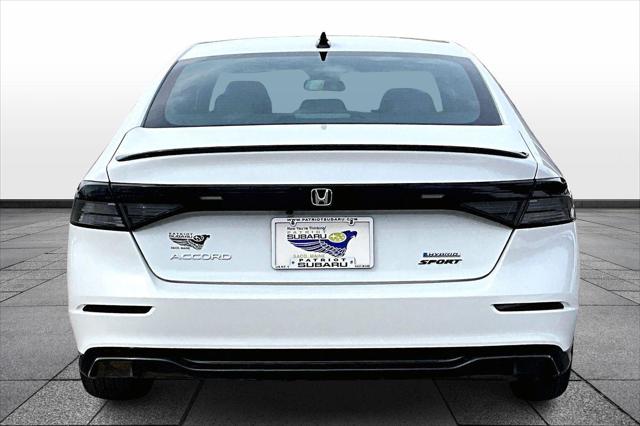 2025 Honda Accord Sedan Sport-L