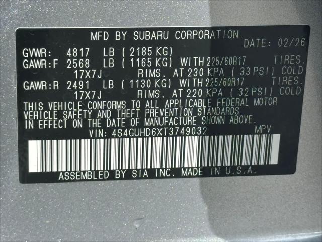 2026 Subaru Crosstrek Premium