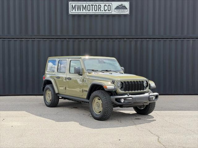 2026 Jeep Wrangler WRANGLER 4-DOOR WILLYS 41 2026 Jeep Wrangler WRANGLER 4-DOOR WILLYS 41