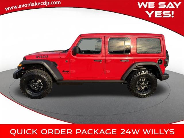 2026 Jeep Wrangler WRANGLER 4-DOOR WILLYS