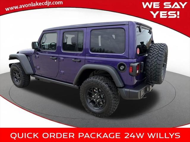 2026 Jeep Wrangler WRANGLER 4-DOOR WILLYS