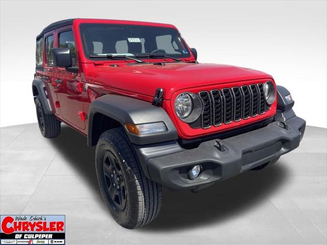 2026 Jeep Wrangler WRANGLER 4-DOOR SPORT 2026 Jeep Wrangler WRANGLER 4-DOOR SPORT